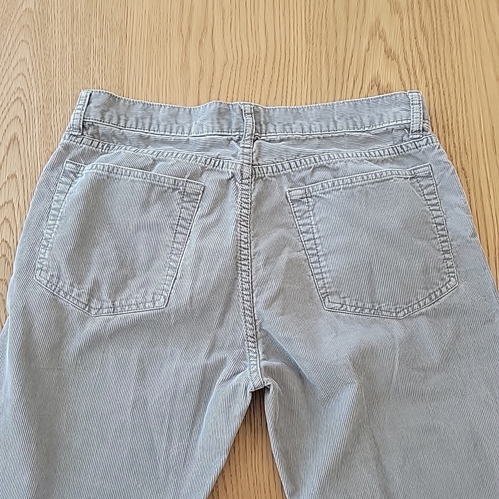 J.CREW Corduroy Pants Men's Slim Straight Gray Size‎ 32x34 Cotton - Picture 10 of 10